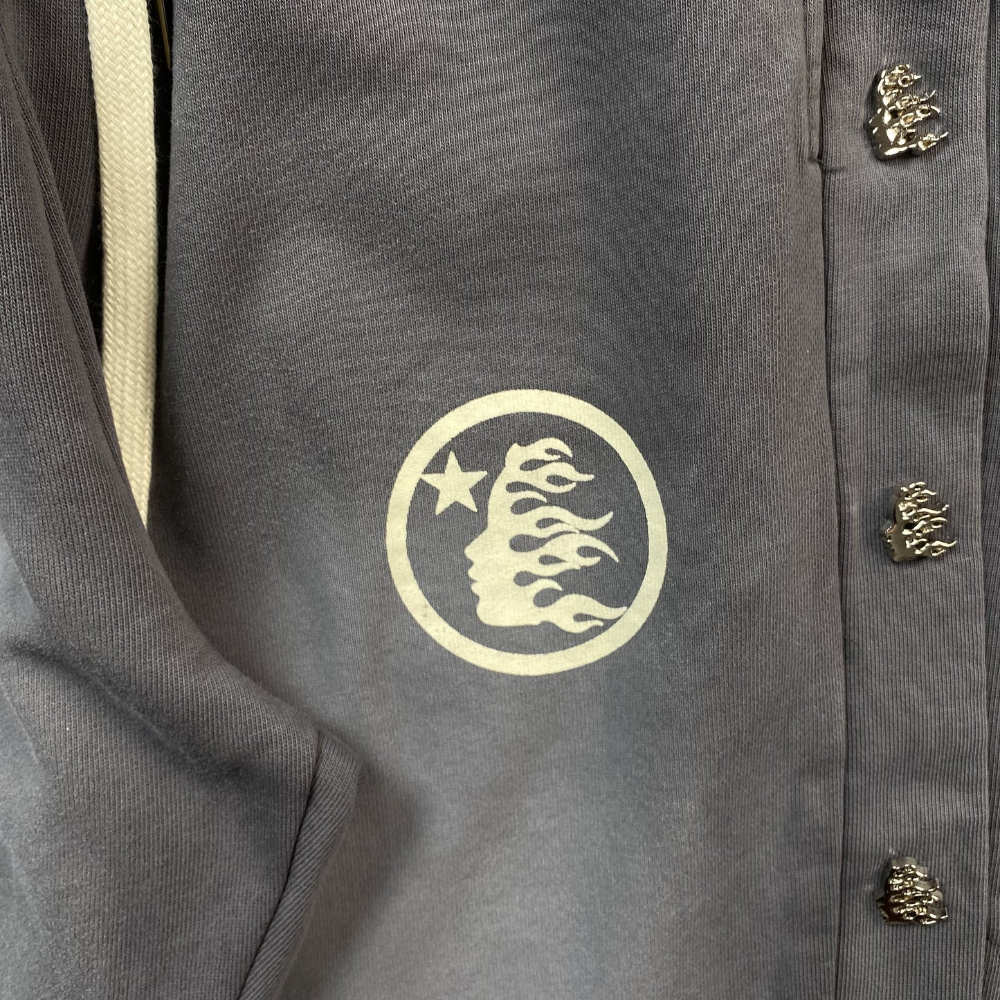 Hellstar "Records" Grey Sweatpants - Phantom Kicks