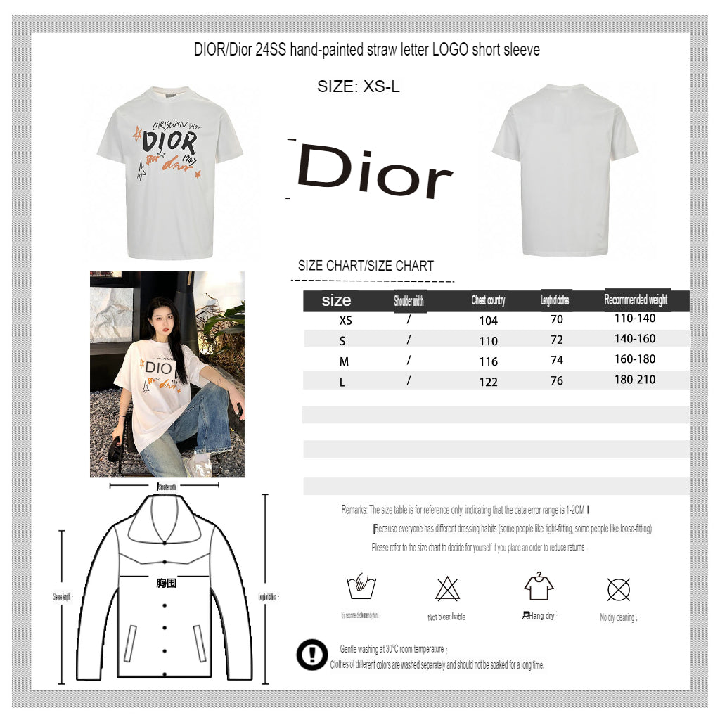 Dior Christian Dior Graphic White T-Shirt - Phantom Kicks