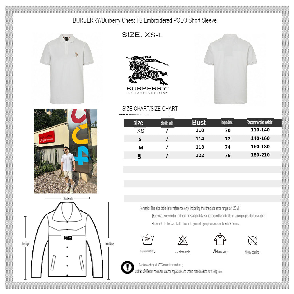 Burberry Monogram Logo Black Polo Shirt - Phantom Kicks