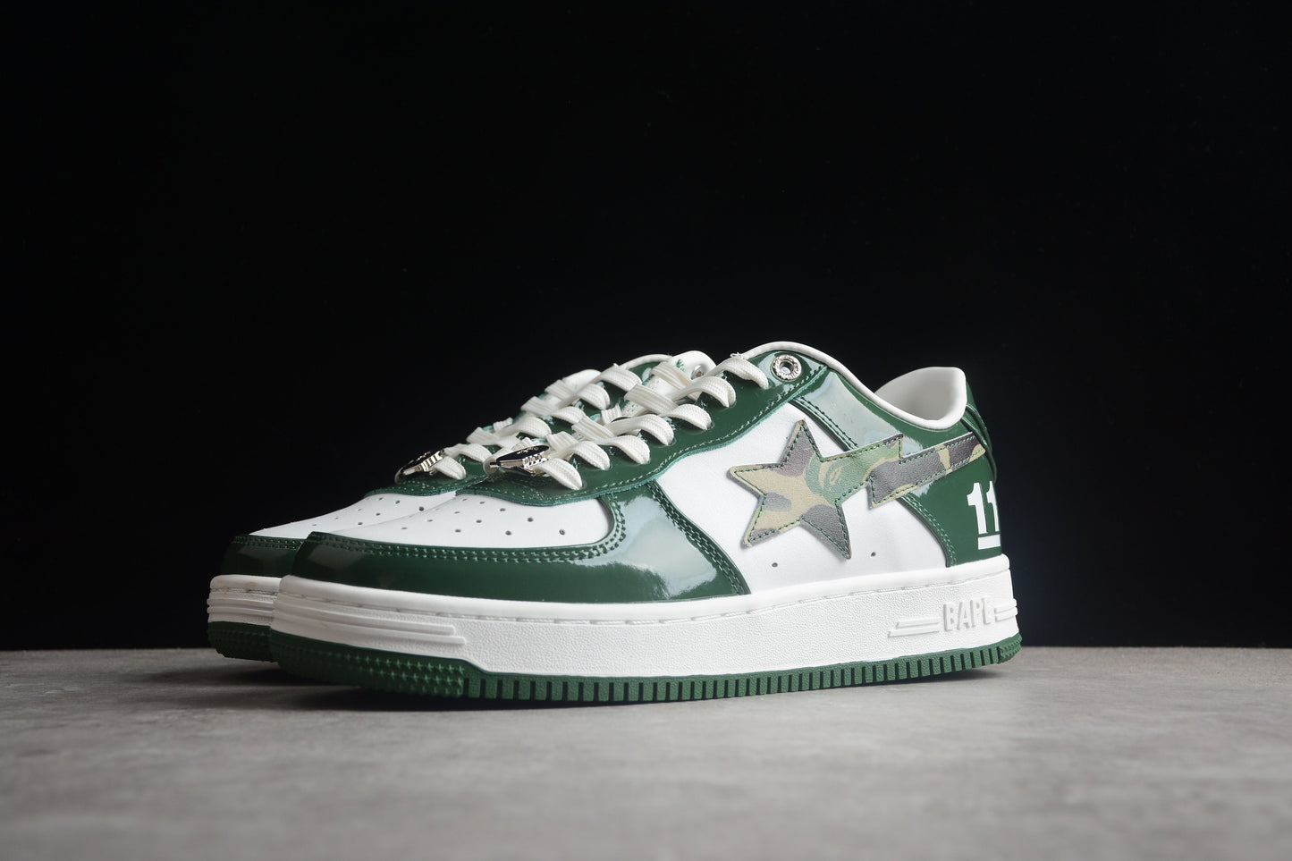 BAPE STA #11 Low Top Sneakers - Phantom Kicks