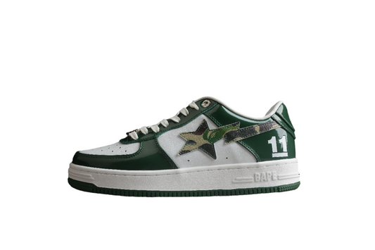 BAPE STA #11 Low Top Sneakers - Phantom Kicks
