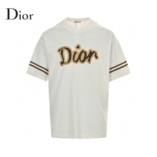 Dior White and Brown T-Shirt - Phantom Kicks