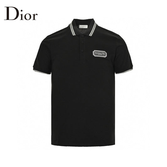Dior Polo Shirt (Black) - Phantom Kicks