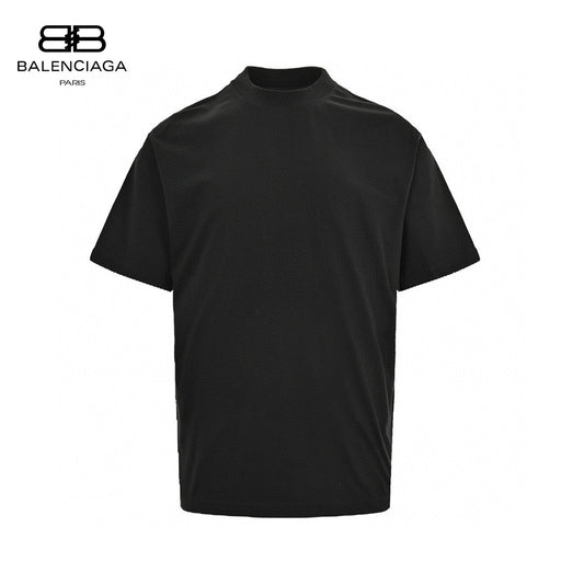 Balenciaga Plain Black T-Shirt - Phantom Kicks
