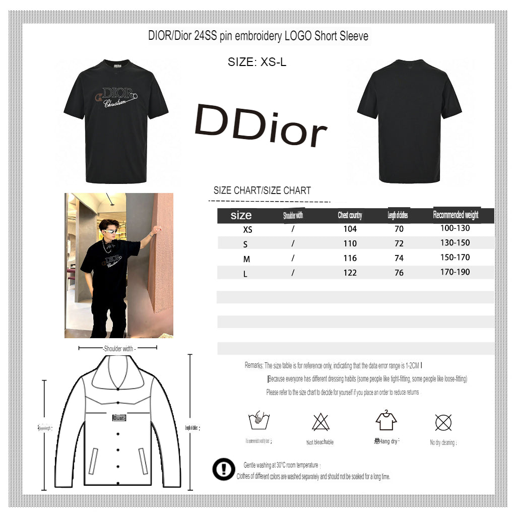 Dior Christian Graphic Black T-Shirt - Phantom Kicks