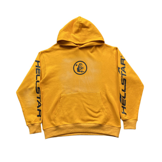 Hellstar "Records" Yellow Hoodie - Phantom Kicks