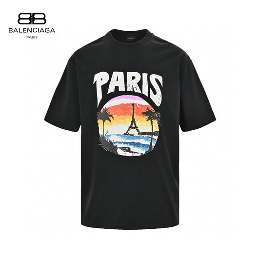 Balenciaga T-Shirt - Paris Graphic - Phantom Kicks