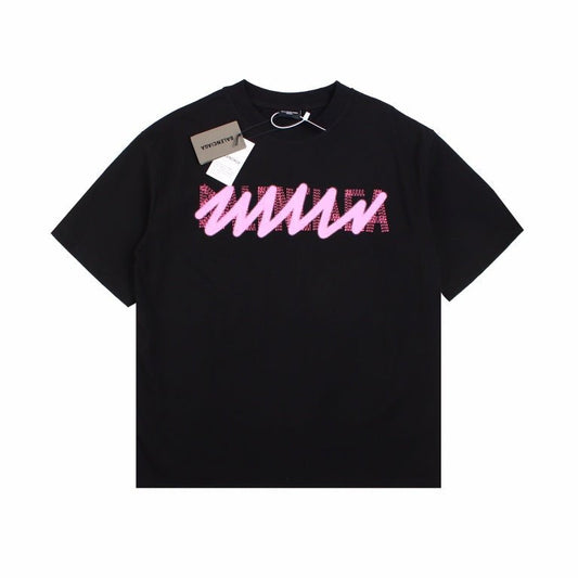 BALENCIAGA GRAFFITI LOGO T-SHIRT BLACK - Phantom Kicks