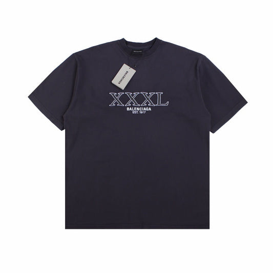 BALENCIAGA XXXL LOGO T-SHIRT BLACK - Phantom Kicks