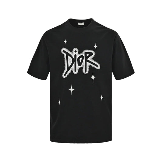 DIOR STAR GRAPHIC T-SHIRT BLACK - Phantom Kicks