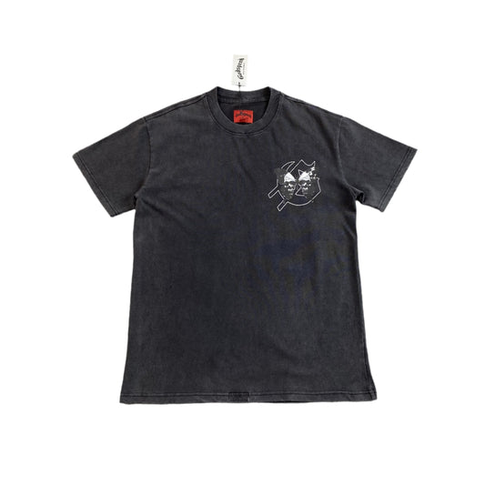 GODSPEED BUTTERFLY EFFECT T-SHIRT WASHED BLACK - Phantom Kicks