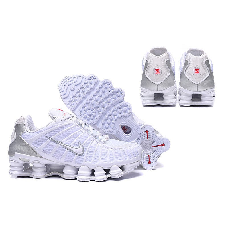 NIKE SHOX TL x WHITE METALLIC SILVER - Phantom Kicks