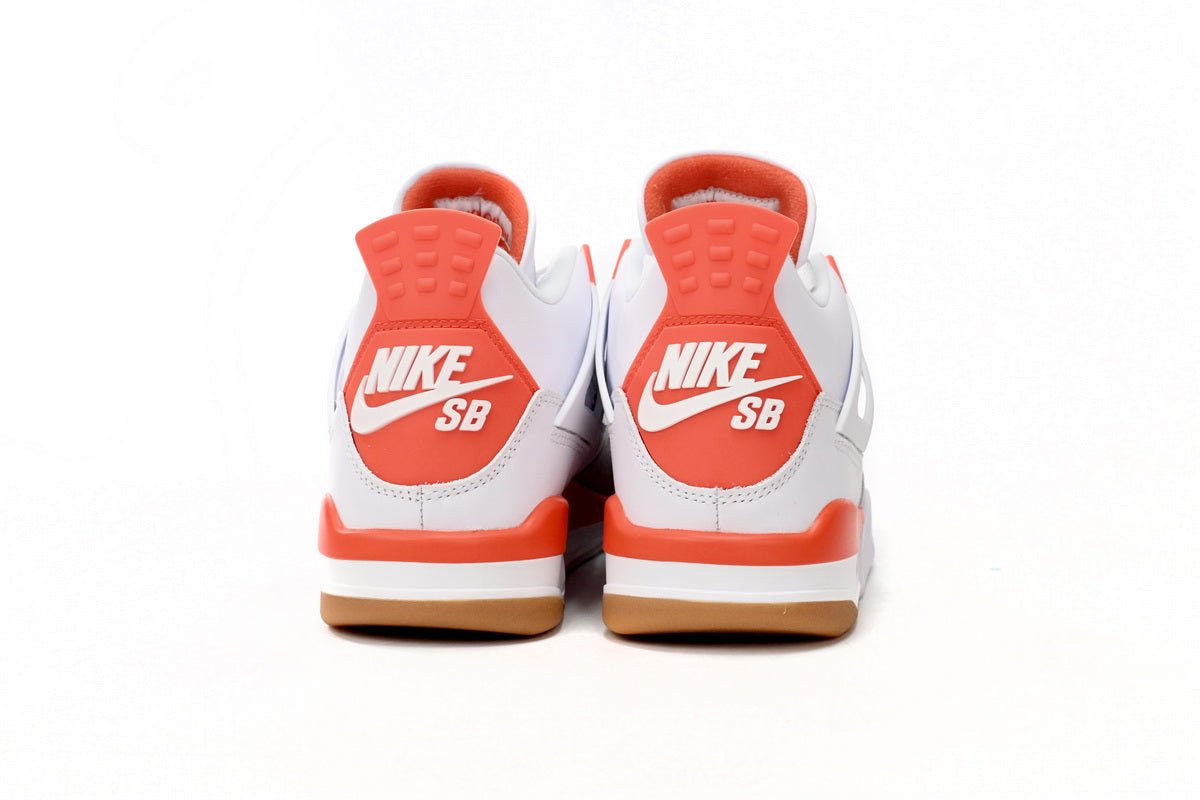 Air Jordan 4 White Orange - Phantom Kicks