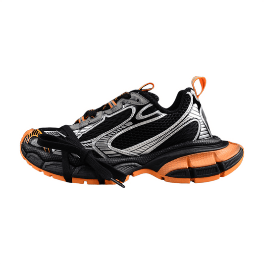 BALENCIAGA 3XL x BLACK ORANGE GREY - Phantom Kicks