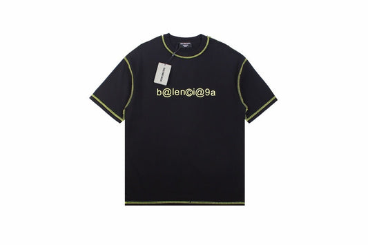 Balenciaga Digital Age Logo T-Shirt - Black - Phantom Kicks