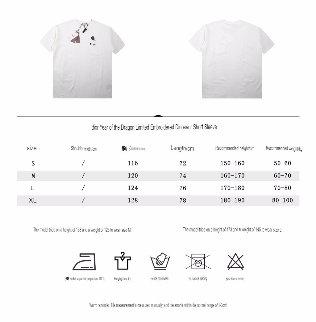 Dior Embroidered Lizard T-Shirt - White - Phantom Kicks