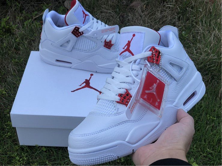 JORDAN 4 x METALLIC RED - Phantom Kicks