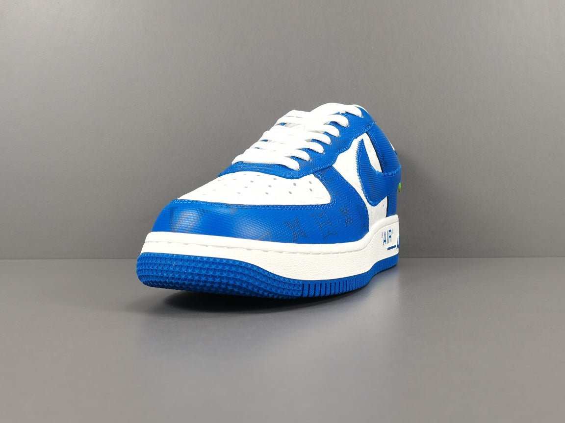 NIKE AIR FORCE 1 x LOUIS VUITTON BLUE/WHITE - Phantom Kicks
