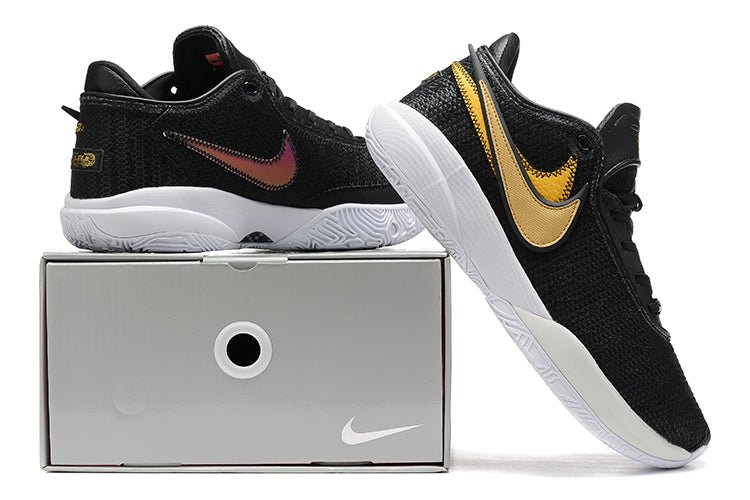 NIKE LEBRON 20 x BLACK METALLIC GOLD - Phantom Kicks