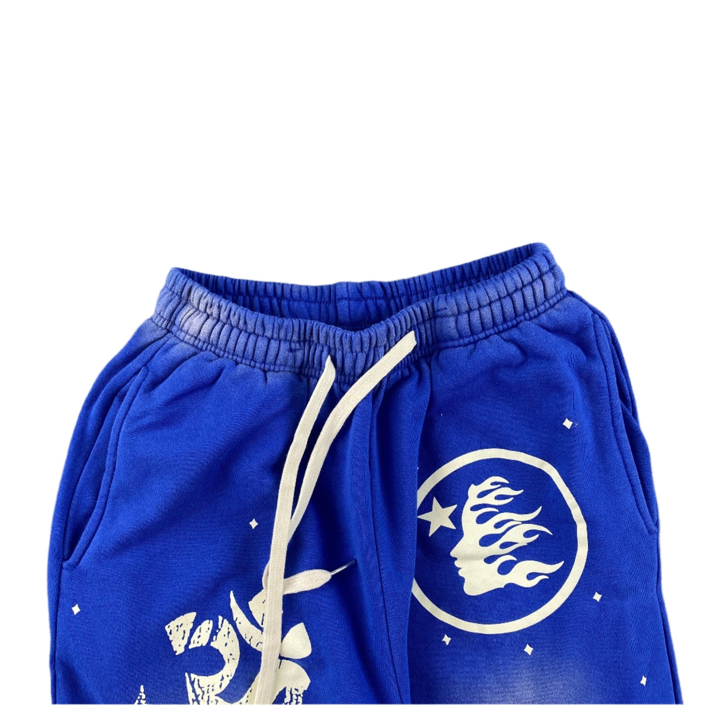 Hellstar "Path To Paradise" Blue Sweatpants - Phantom Kicks