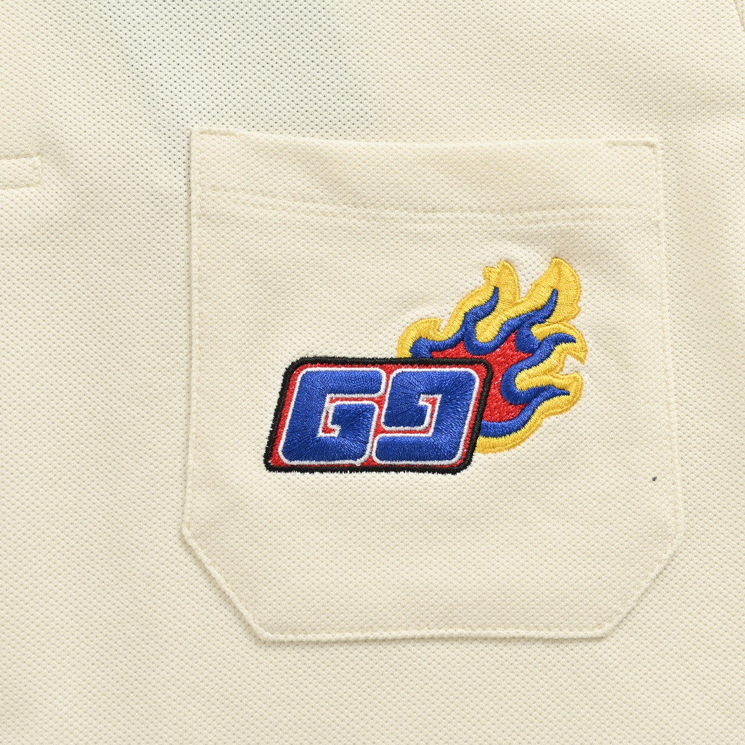 Gucci Flame Logo Polo Shirt - Phantom Kicks