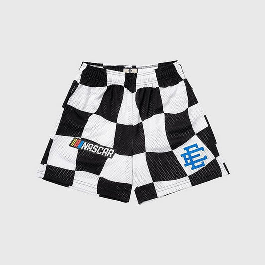 EE Shorts Black And White Lattice - Phantom Kicks