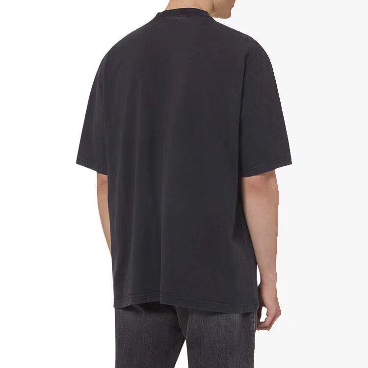BALENCIAGA XXXL LOGO T-SHIRT BLACK - Phantom Kicks