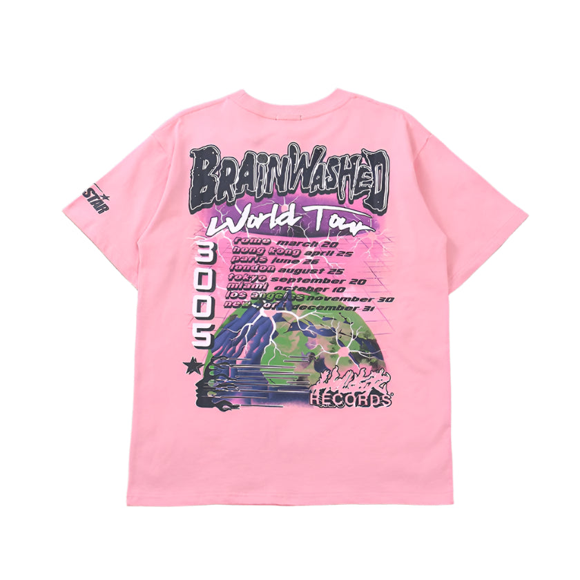 Hellstar "Brainwashed" Pink T-Shirts - Phantom Kicks