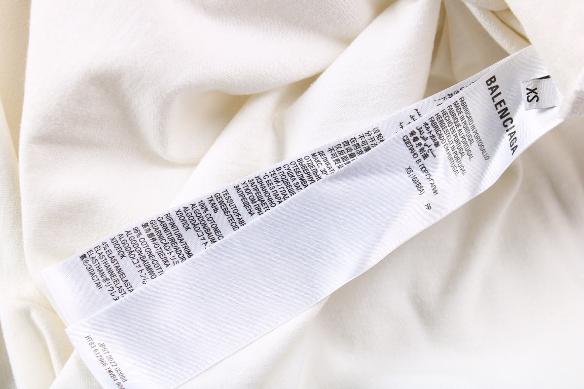 Balenciaga T-shirt with Script Logo - Phantom Kicks