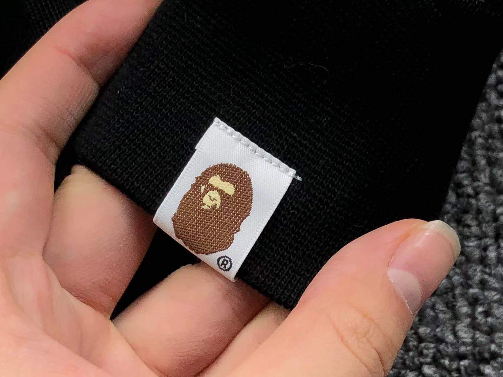 BAPE SHARK FULL ZIP HOODIE BLACK - Phantom Kicks