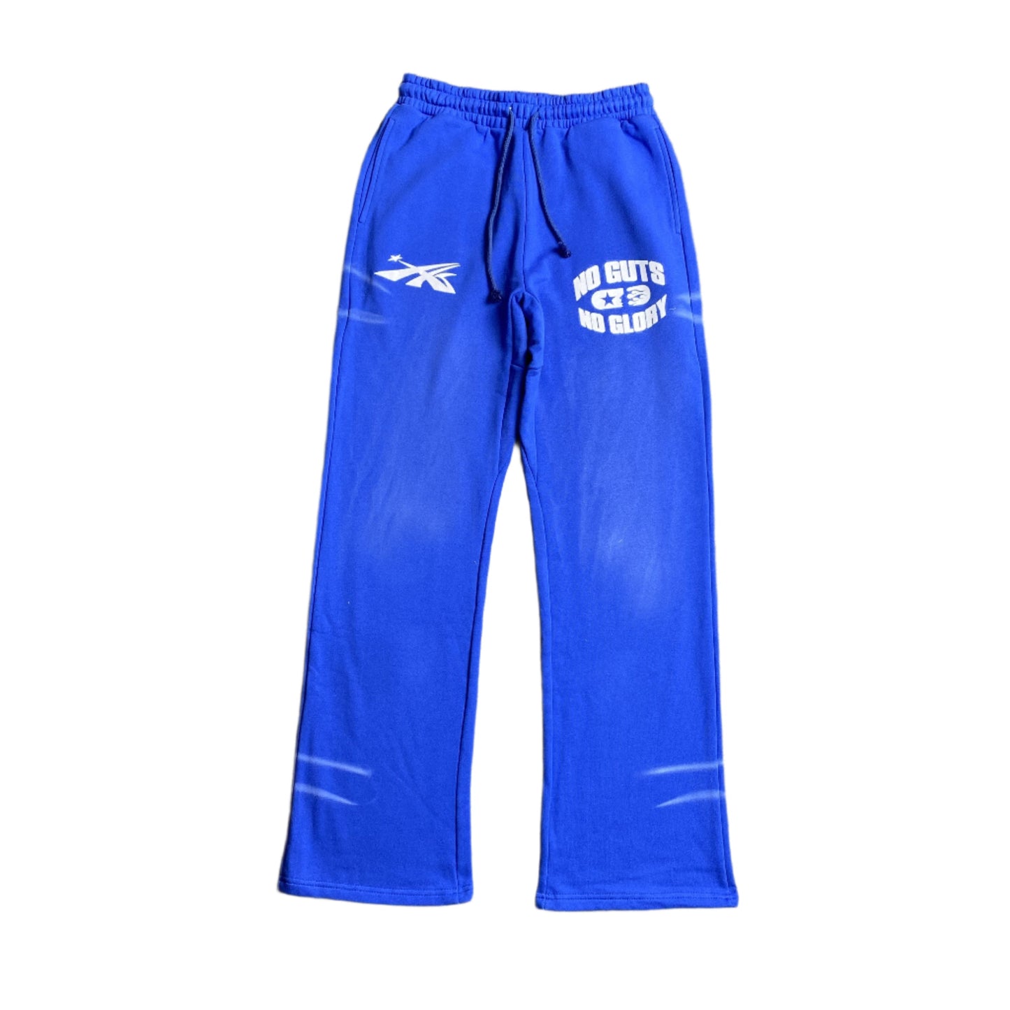 Hellstar "No Guts No Glory" Blue Sweatpants - Phantom Kicks