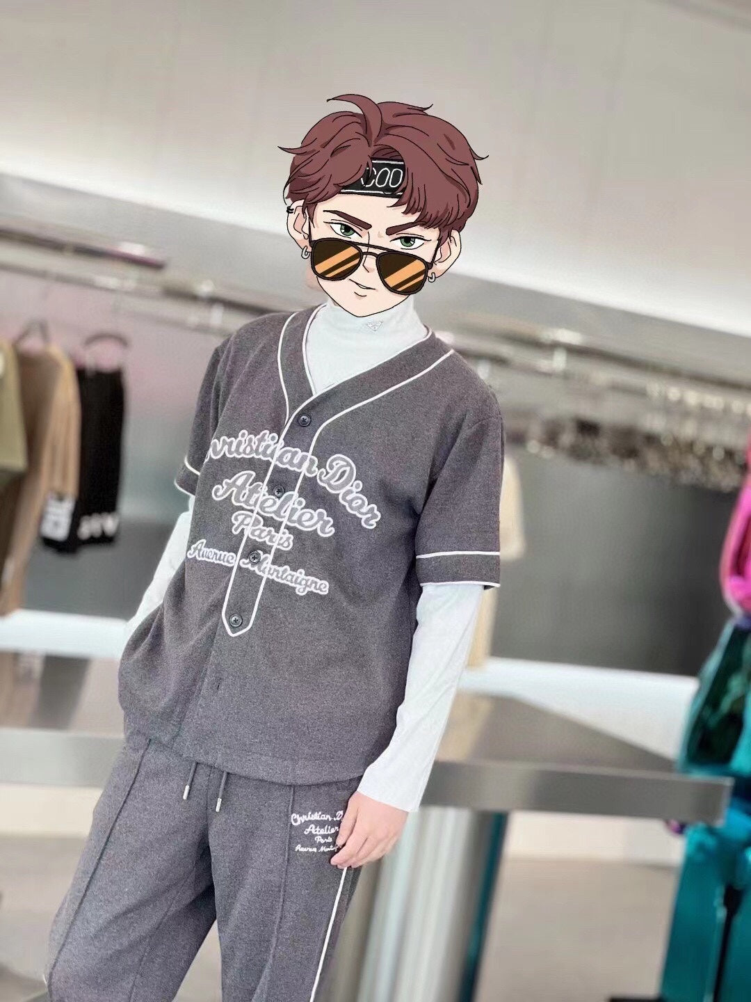 Christian Dior Atelier Paris Baseball Shirt - Phantom Kicks