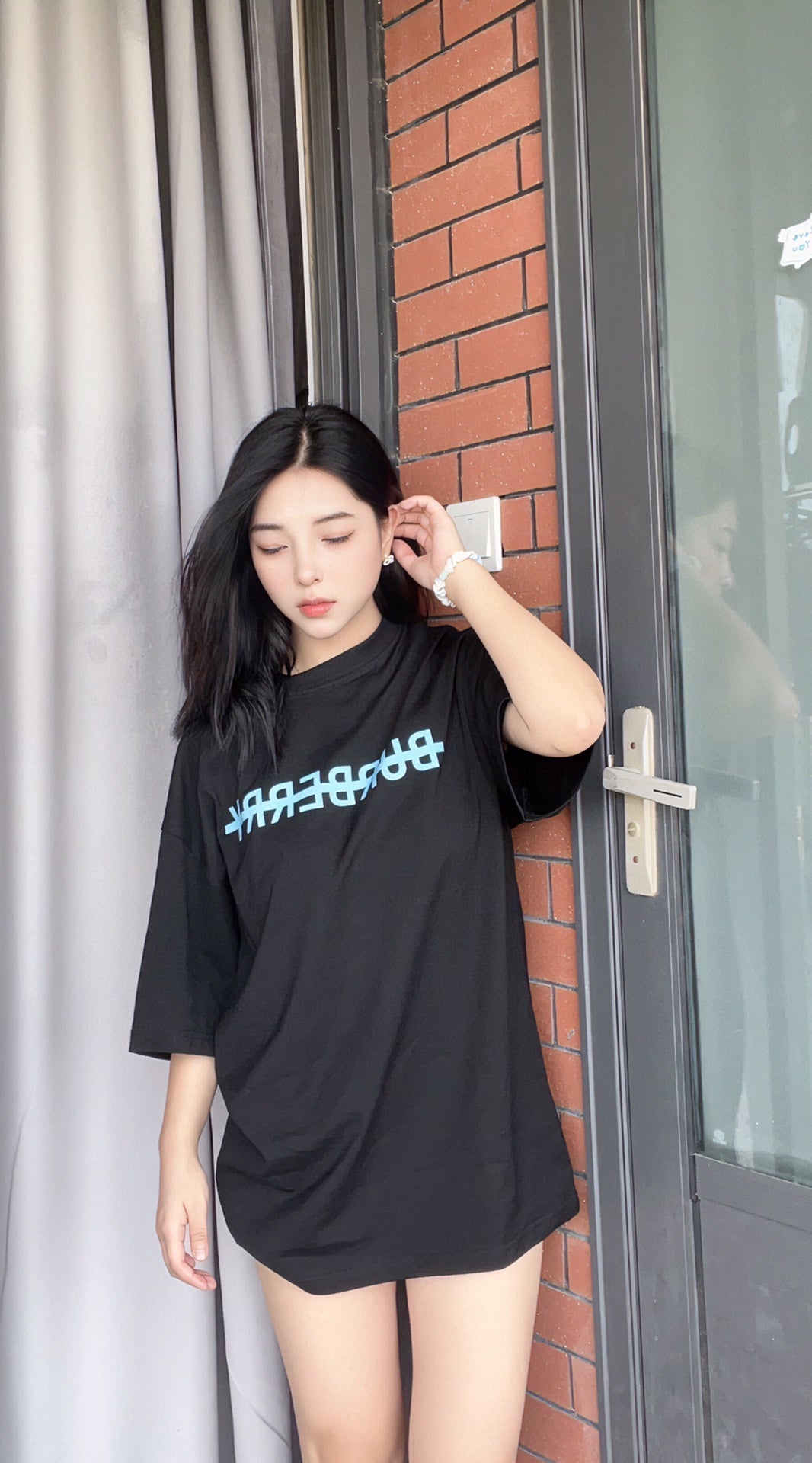 Burberry T-Shirt with Strikethrough Logo - Phantom Kicks