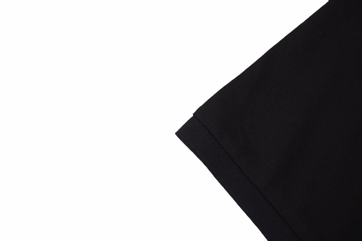 Burberry Embroidered Knight Polo - Black - Phantom Kicks