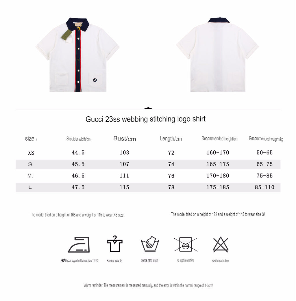 Gucci Contrast Collar Shirt - Phantom Kicks