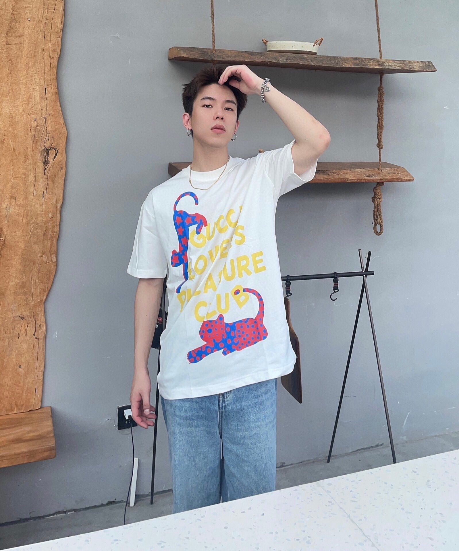 Gucci Lovers Pleasure Club T-Shirt - Phantom Kicks