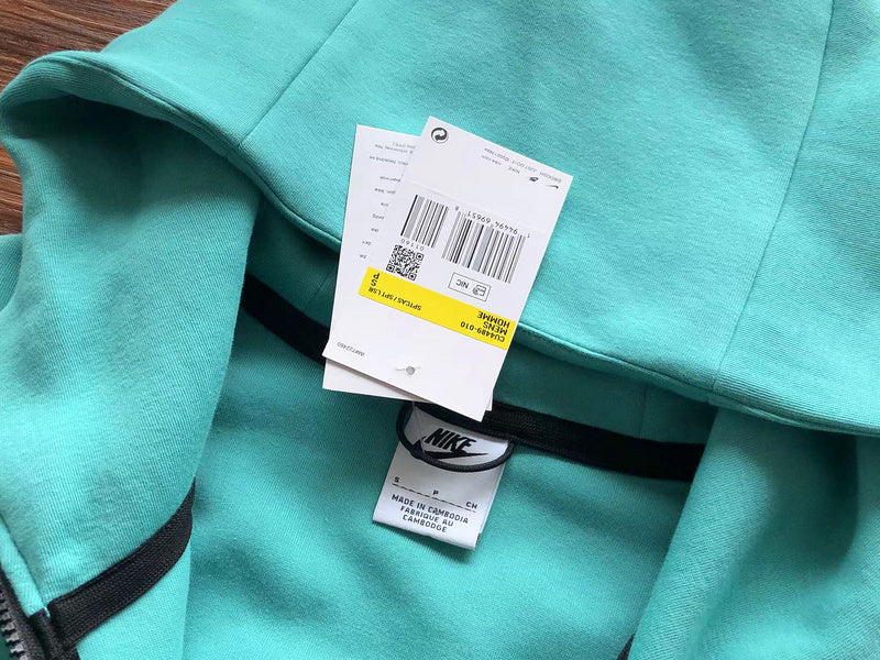 NIKE TECH FLEECE HOODIE x WASHED TEAL - Phantom Kicks