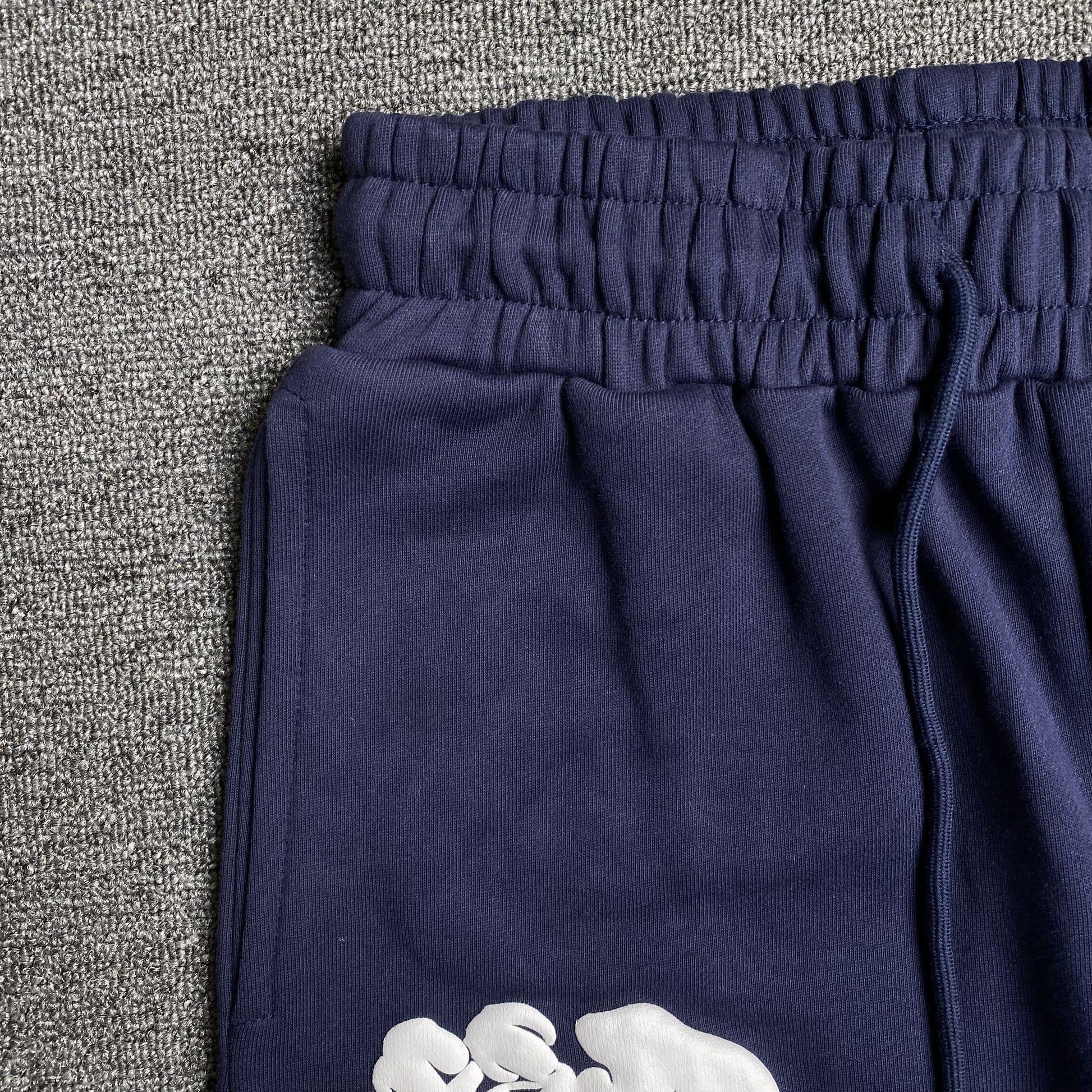DENIM TEARS COTTON WREATH SWEATPANTS NAVY - Phantom Kicks