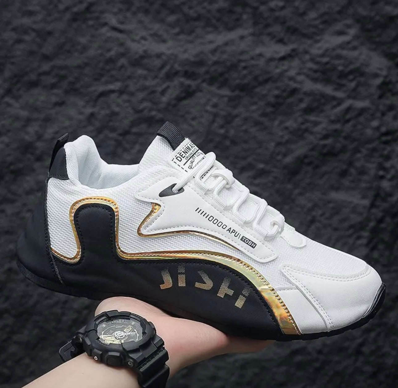 Men's fashionable, lightweight, comfortable, trendy and casual sports shoes, durable, anti slip, strong grip, versatile running shoes - Phantom Kicks