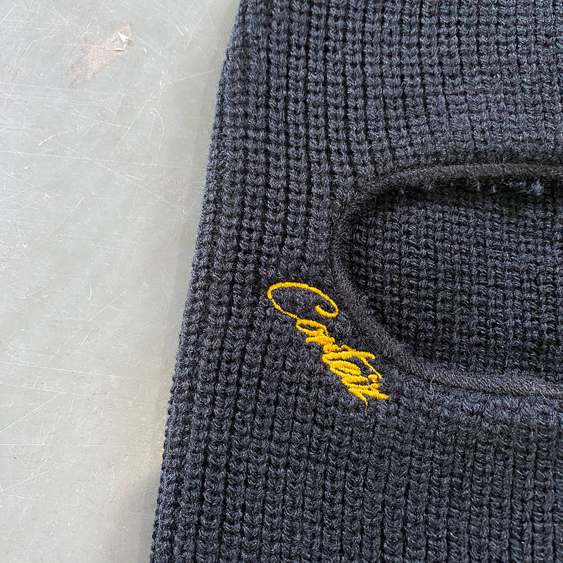 CORTEIZ KNIT BALACLAVA BLACK YELLOW - Phantom Kicks