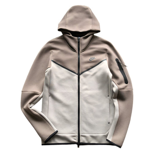 NIKE TECH FLEECE HOODIE x OLIVE GREY/ENIGMA STONE - Phantom Kicks