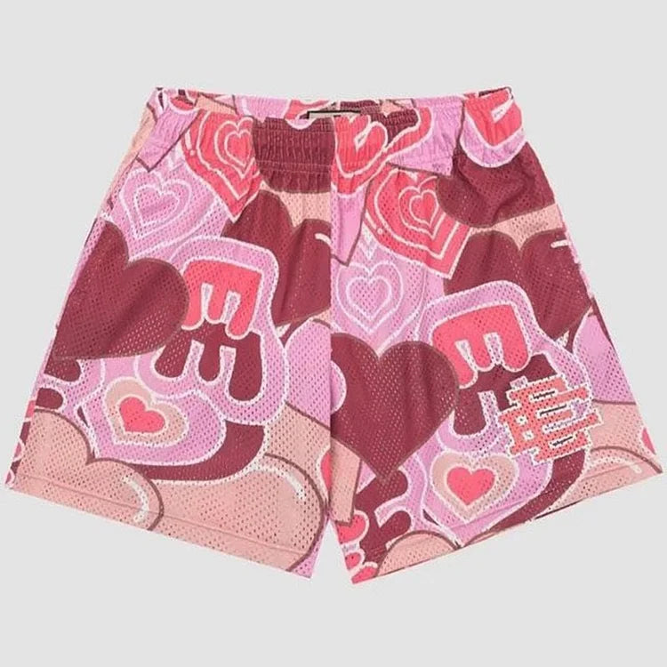 EE Beach Sports Shorts Heart Pink - Phantom Kicks