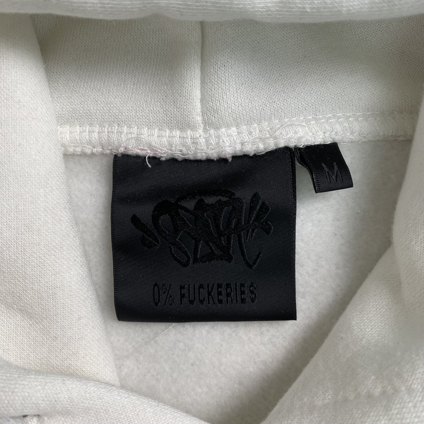 SYNA WORLD HOOD LOGO HOODIE WHITE - Phantom Kicks