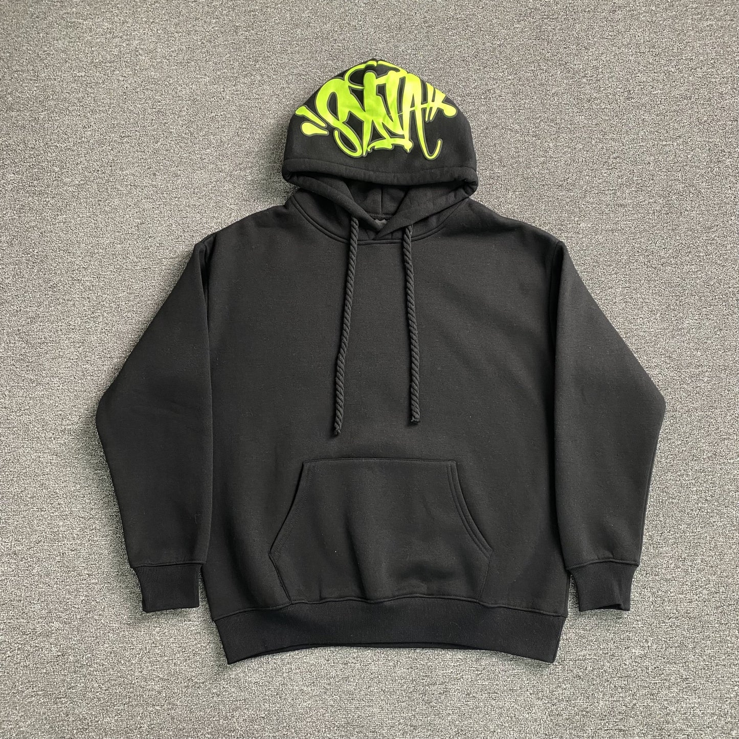 SYNA WORLD HOOD LOGO HOODIE BLACK - Phantom Kicks