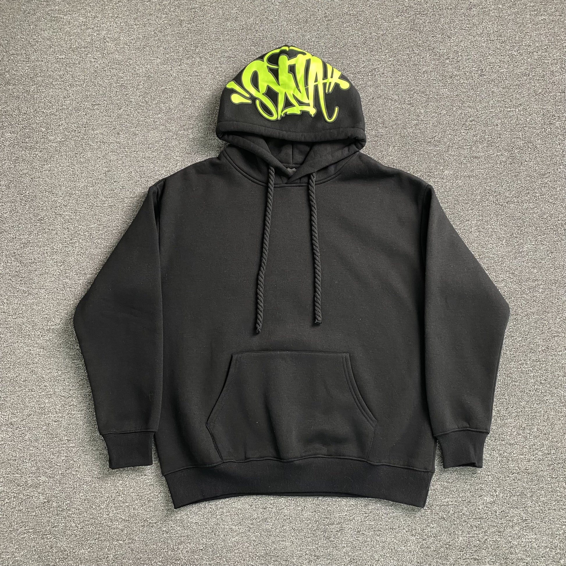 SYNA WORLD HOOD LOGO HOODIE BLACK - Phantom Kicks