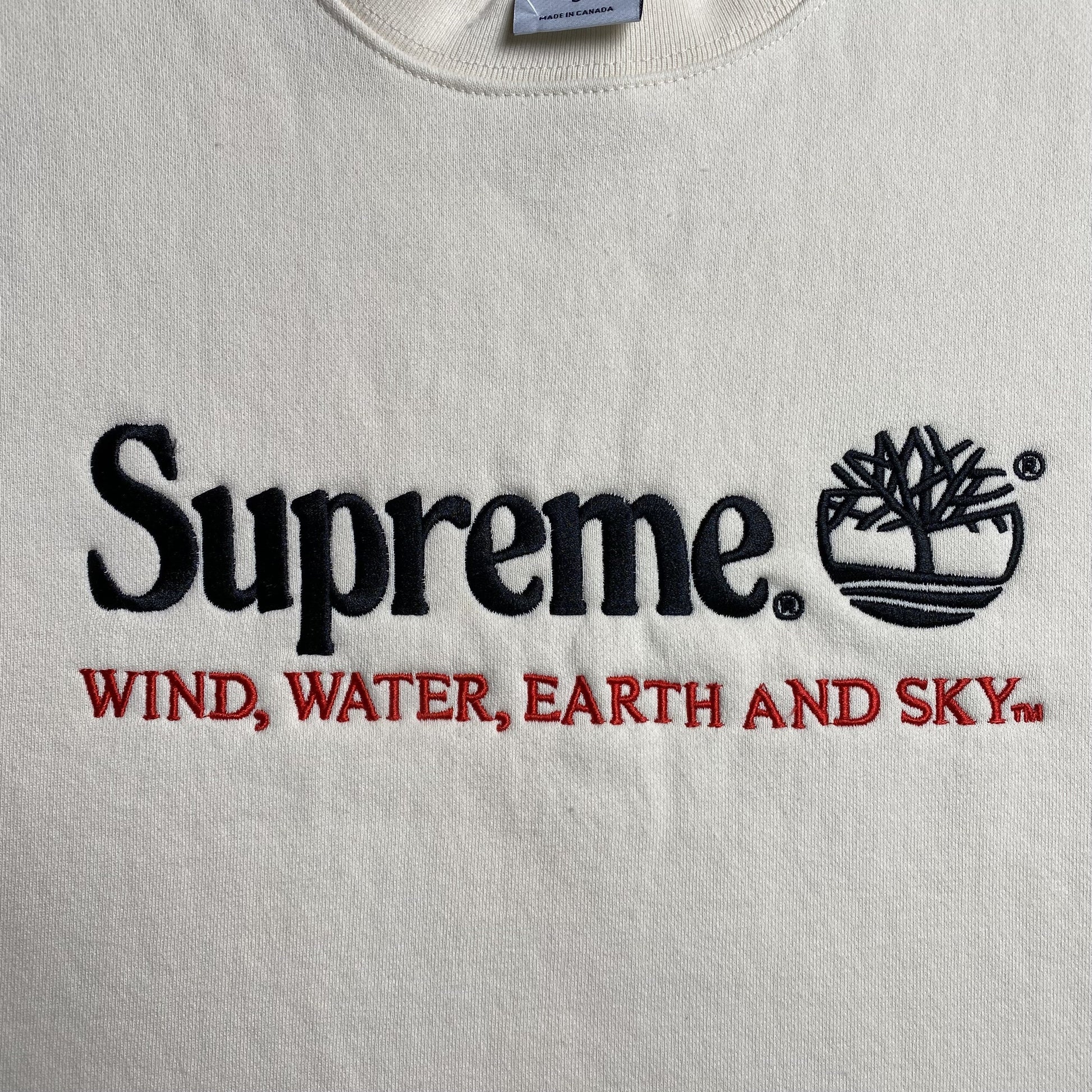 SUPREME x TIMBERLAND SWEATSHIRT NATURAL - Phantom Kicks