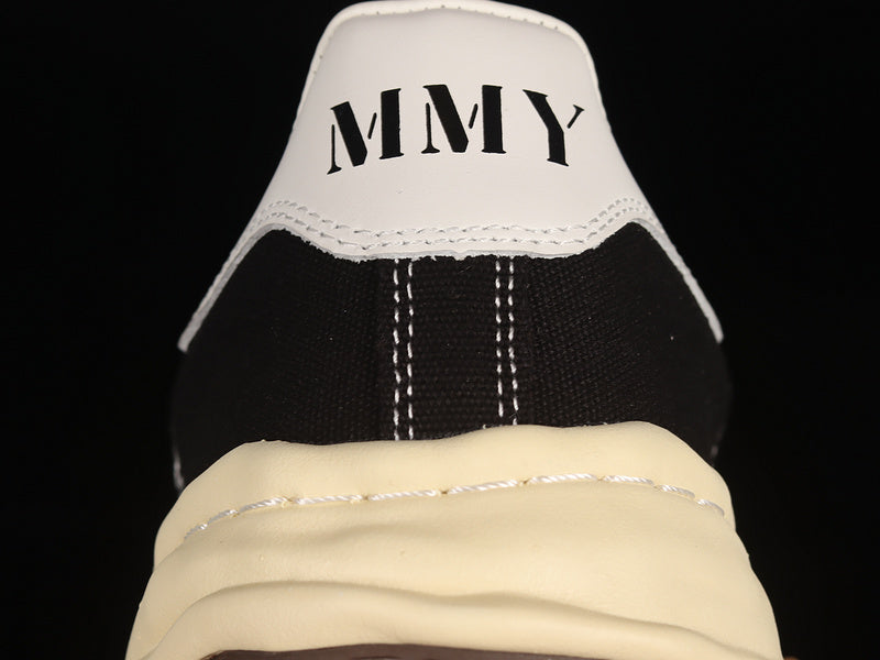 MAISON MIHARA YASUHIRO BLAKEY OG SOLE LEATHER LOW BEIGE BLACK - Phantom Kicks