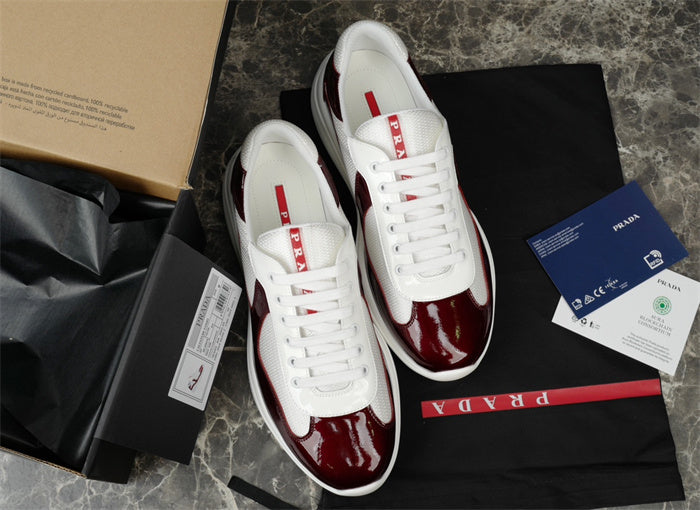 PRADA AMERICA'S CUP BURGUNDY WHITE - Phantom Kicks