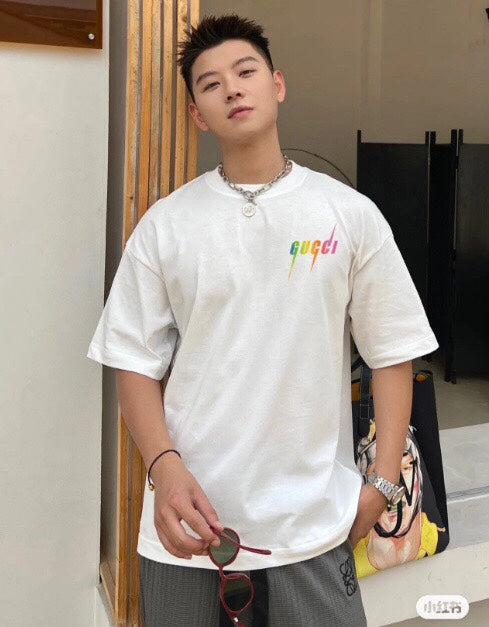 Gucci Lightning Logo T-Shirt (Cream) - Phantom Kicks