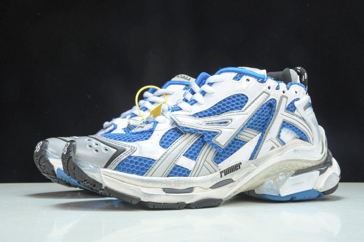 B Runner White Blue